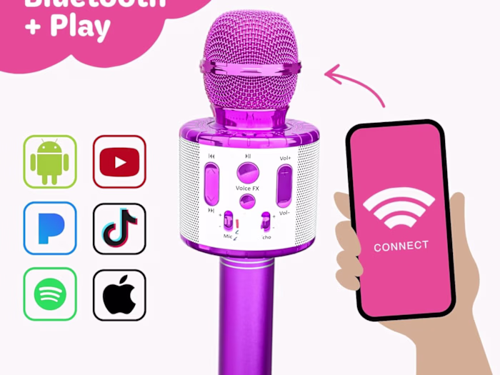 Move2Play, Kids Karaoke Microphone