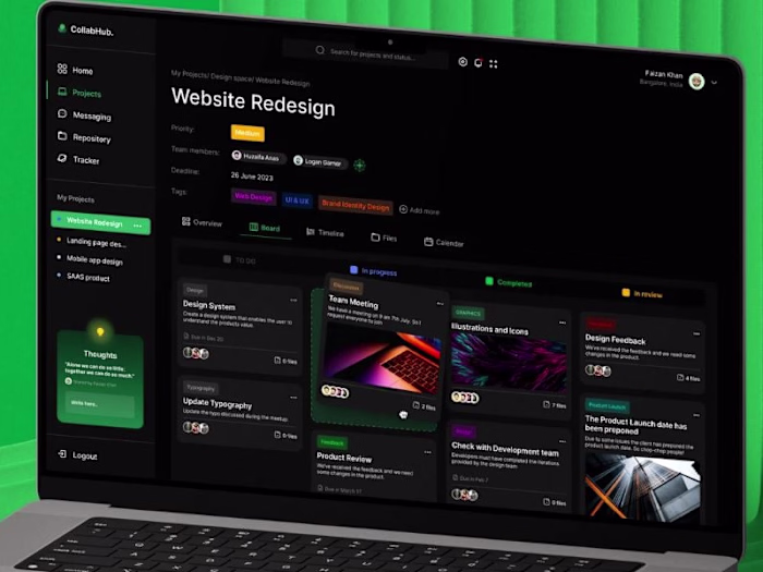 Project/ Task Management webapp