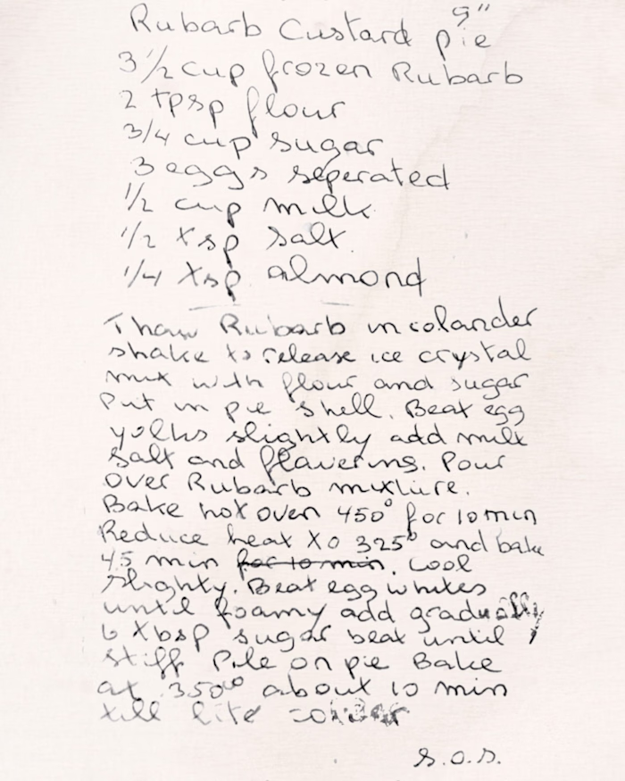 Converting a old recipe to something special