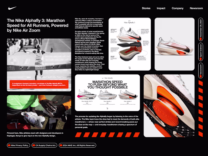 The Nike Alphafly 3