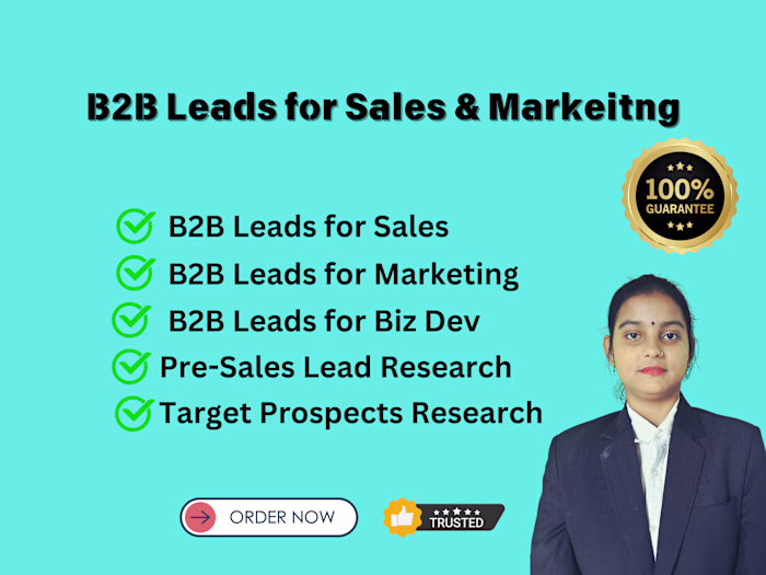 B2B Lead Generation for Sales & Marketing Professionals