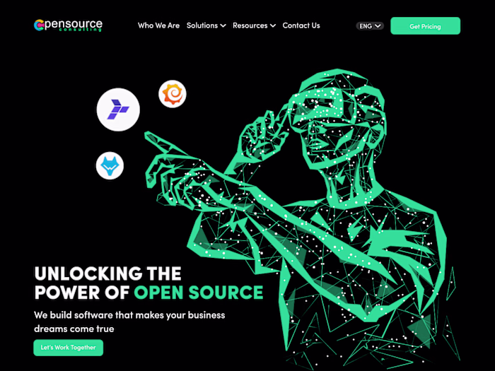 Tech Startup Landing Page