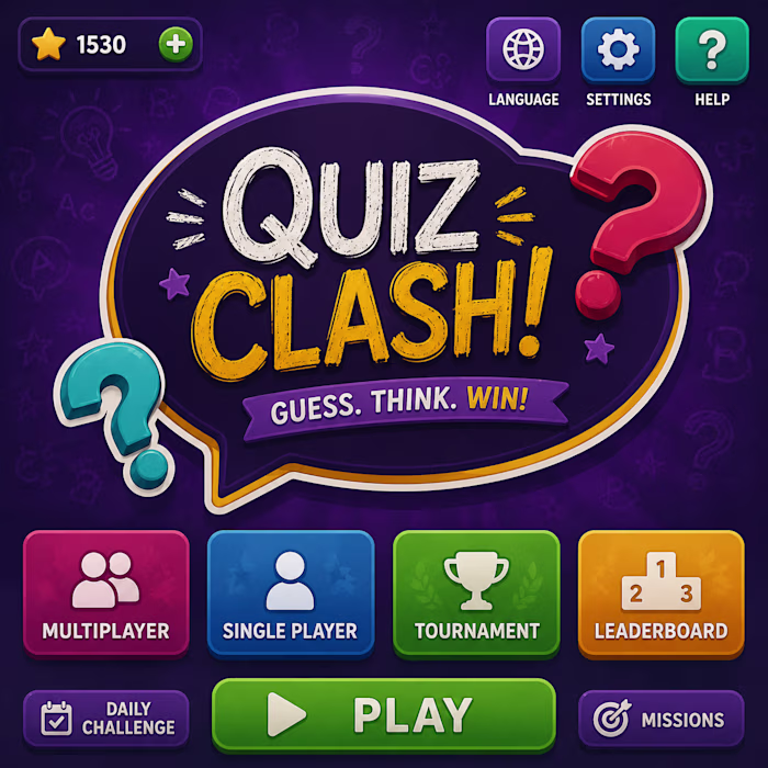 Quiz Clash arcade game with Unity