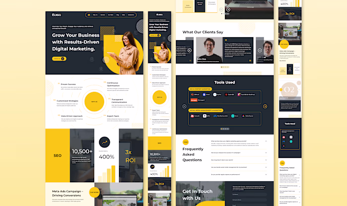 Marketing Landing Page