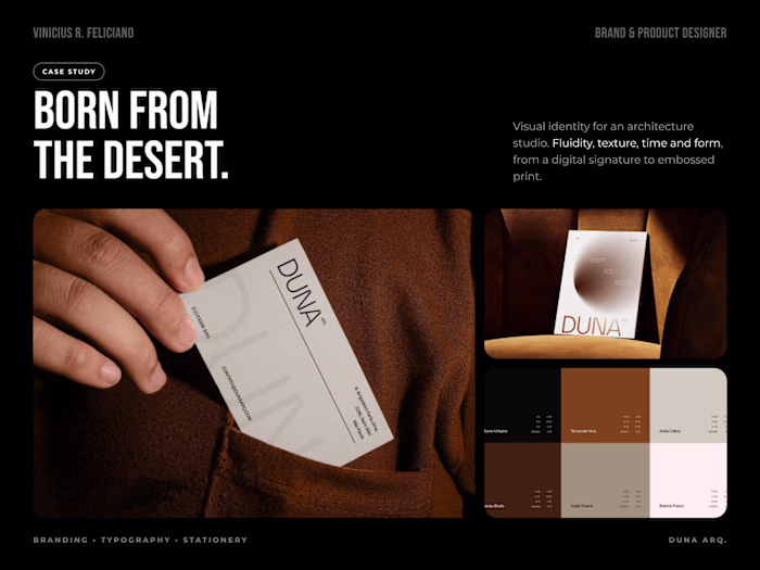 Duna Arq. — Brand Identity for an Architecture Studio