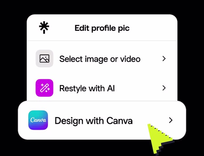 Design in Use in Linktree.