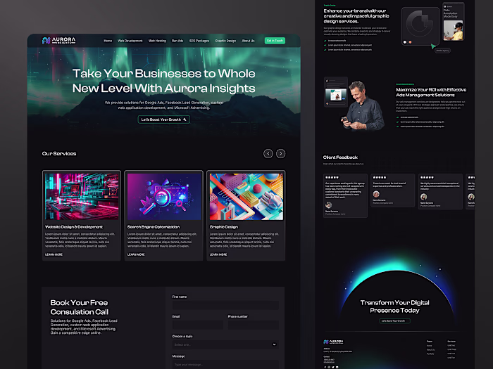 Digital Agency Website Design And Development