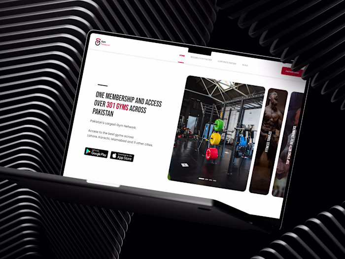 Gym Website Design