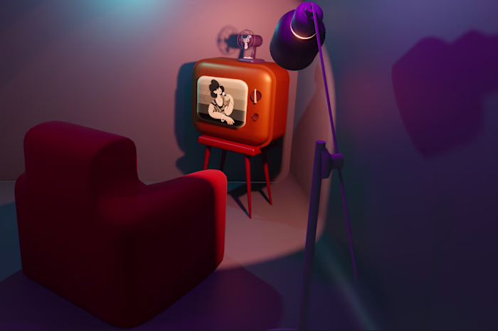 Retro singer