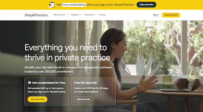 Full-stack Development for SimplePractice