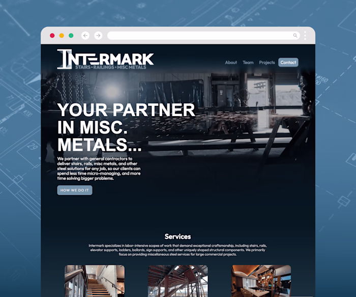 Custom Themed, Fully Immersive Website
