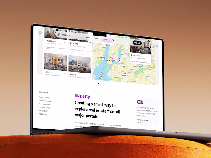 Spot Design website