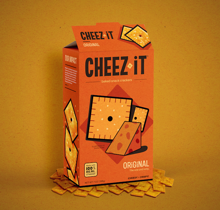 Packaging Redesign: Cheez-it