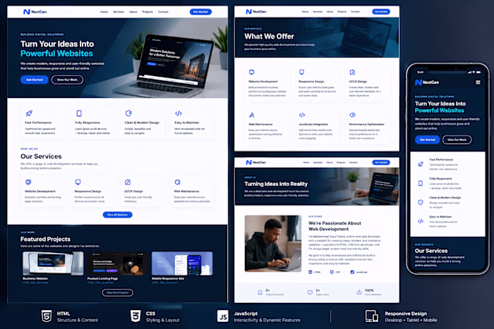 I created this self-initiated website