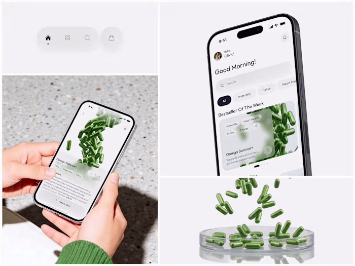 Health Supplements E-Commerce App

This one