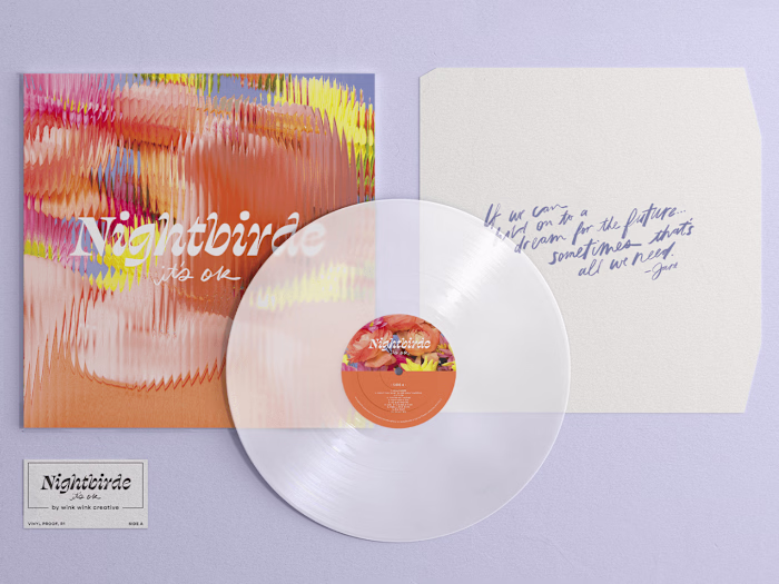 Holistic CD + Vinyl Packaging + Merch Line for Pop Music Star