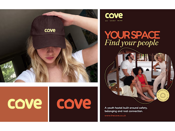 Cove Brand Identity and Campaign Design