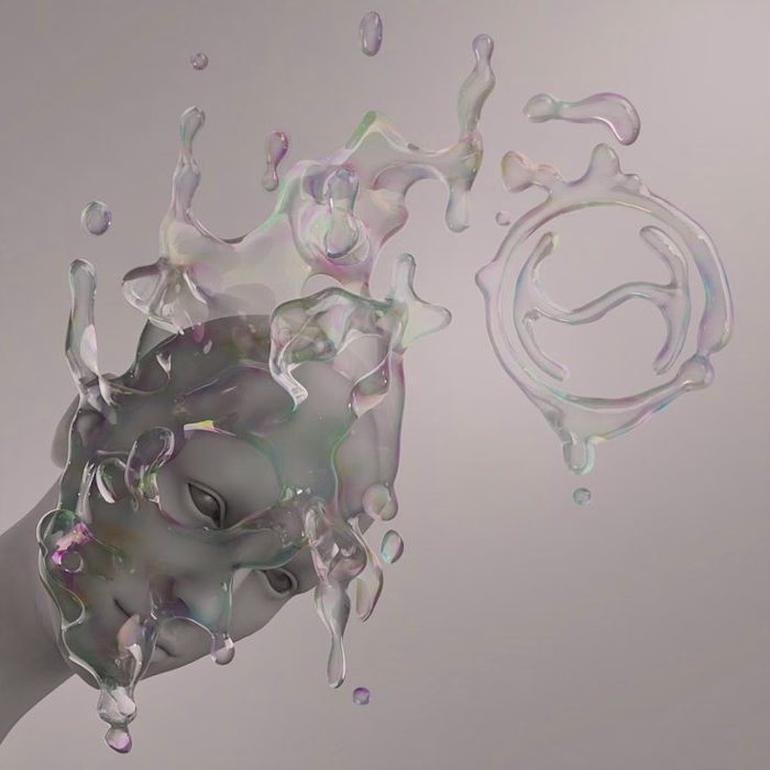 3D banner for social media