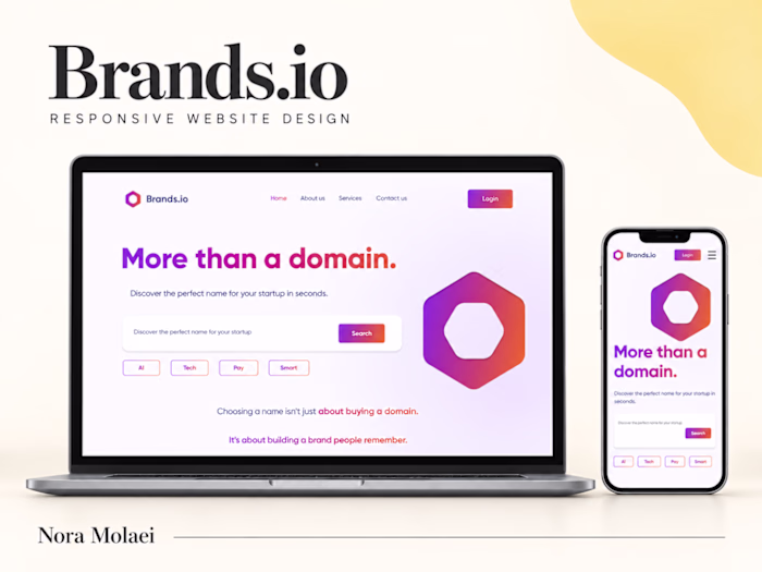 Brands.io — Responsive Website Redesign