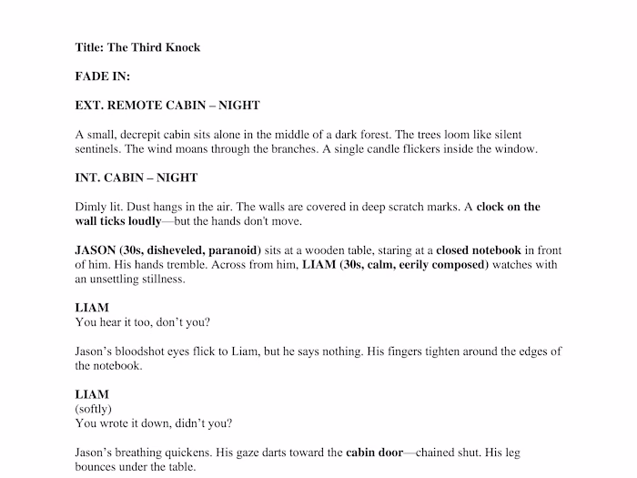 The Third Knock
