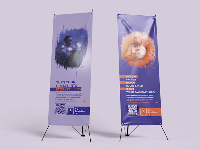The Reputation Lab: Pop Up Banner