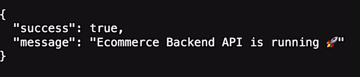 Built a RESTful e-commerce backend