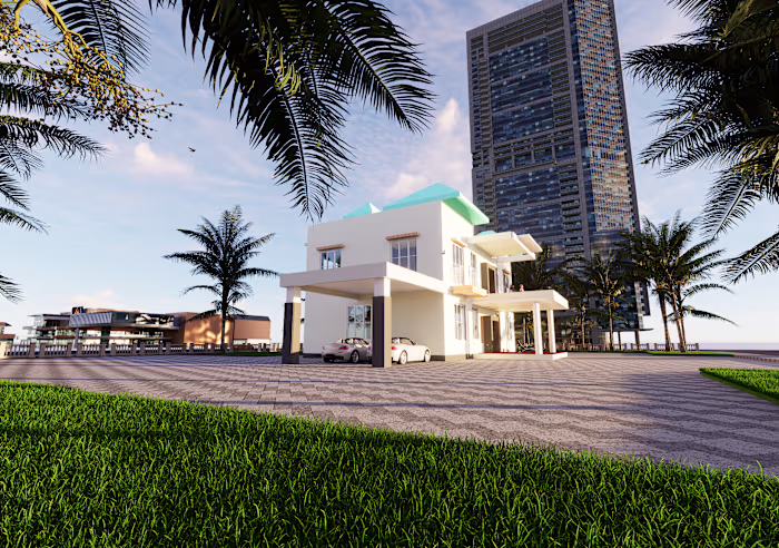 Contemporary Residence Exterior
Description
A modern residential