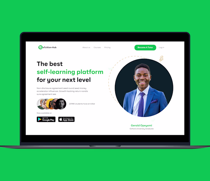 E- LEARNING WEBSITE - Etution