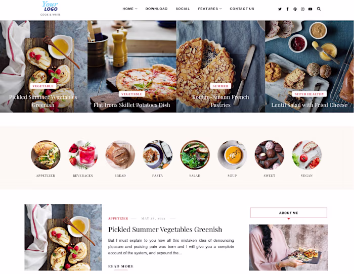 Blogging Website