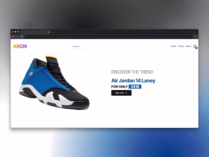 A showcase website I built