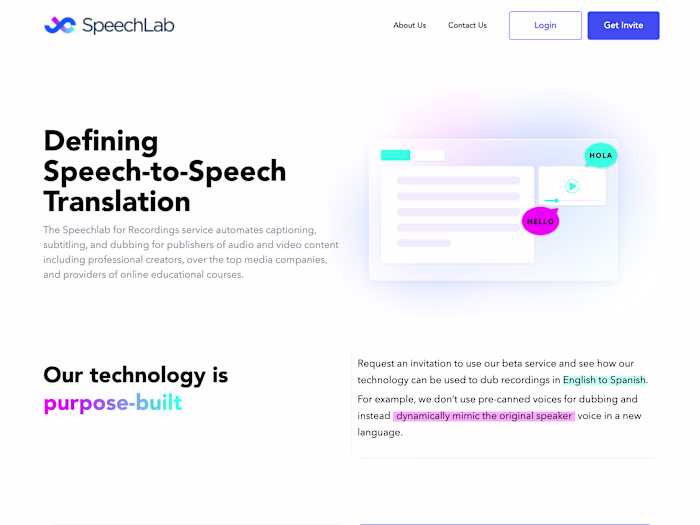 SpeechLab AI