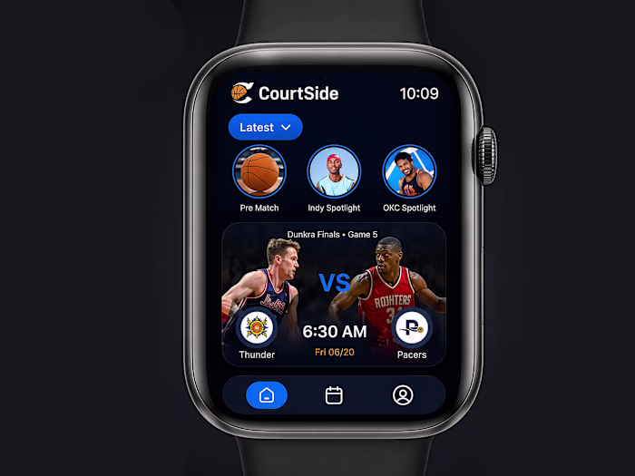 CourtSide Watch: Live Basketball at