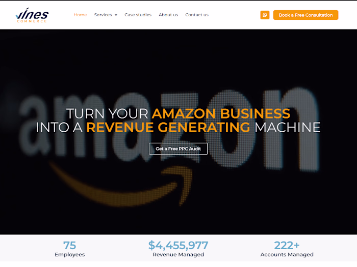 Vines Commerce – Website