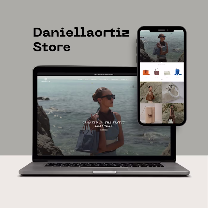 DaniellaOrtiz — Shopify Store Development