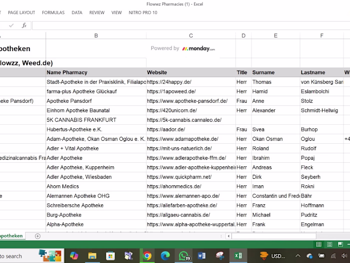 Data Entry & Excel Specialist | Google Sheets, Web Research,...