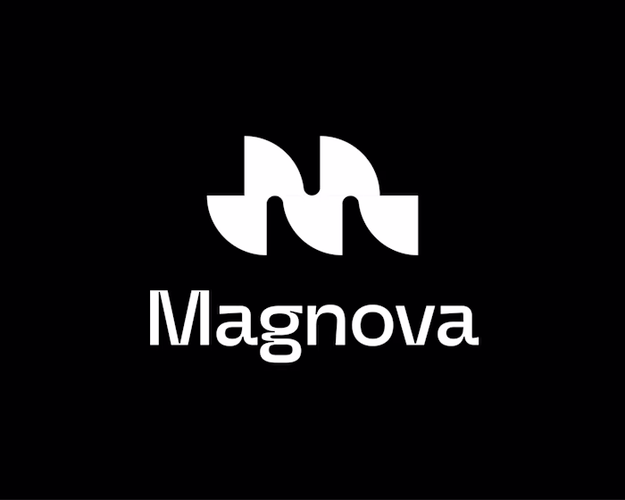 Magnova logo design