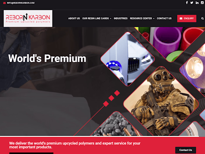 Website Design Reborn Karbon 