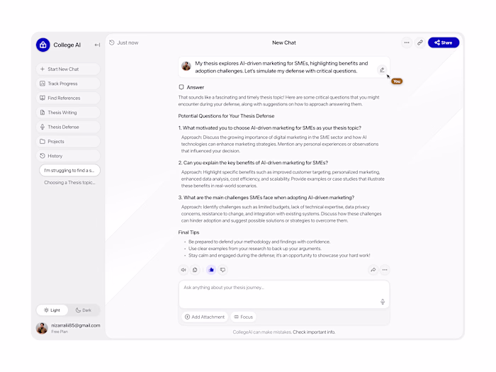 Thesis AI Assistant