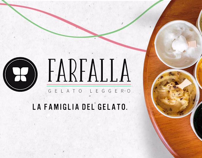 Farfalla Gelato - Redesign e Posicionamento de Marca