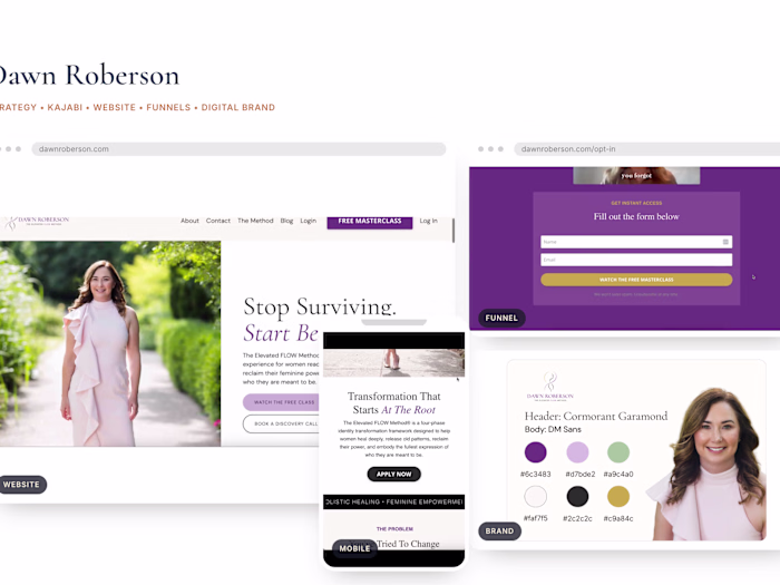 Dawn Roberson — Opt-In Page & Funnel Rebuild