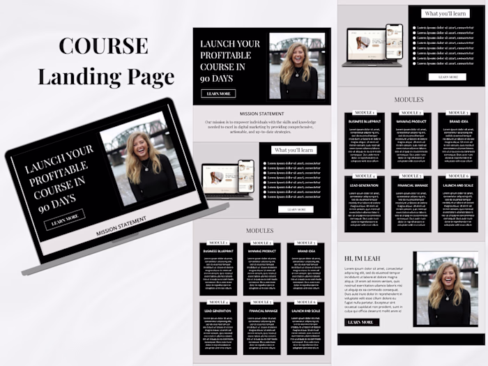 90-Day Course Launch Blueprint – Coaching Sales Funnel Design