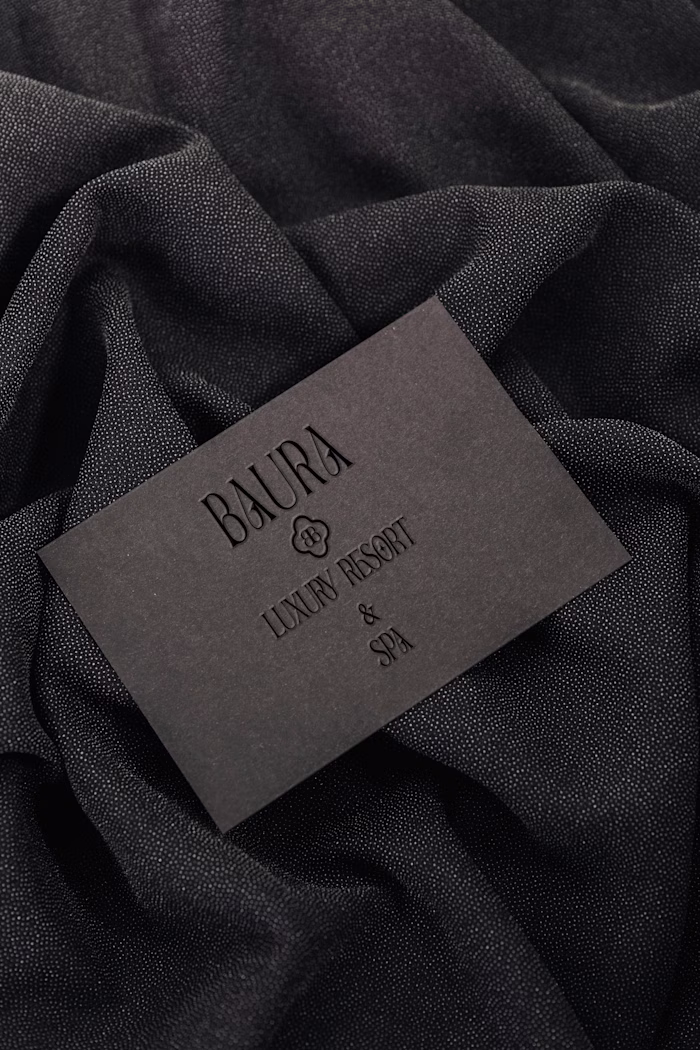 Baura Hotel logo & visual identity 