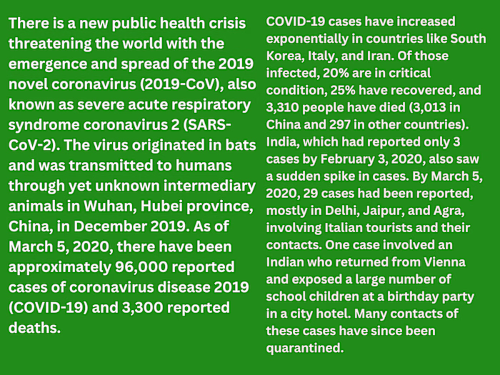 Global Coronavirus Pandemic: A World Transformed