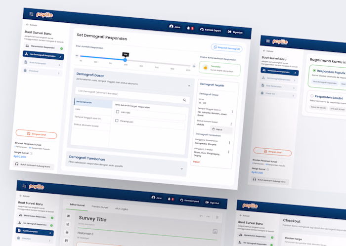 Redesigning Poplite Survey Creation Flow to Simplify the UX 