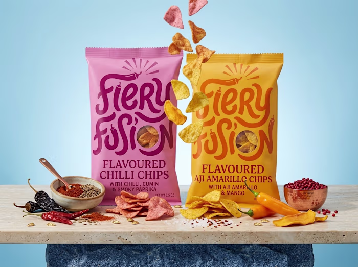 Transform Your Snack Brand with Fiery Fusion Packaging Design