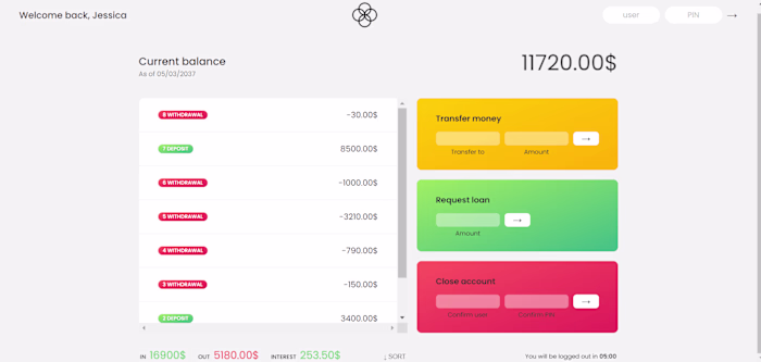 Banking app