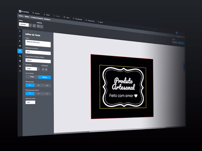 User-Friendly Web App for Stamp Makers