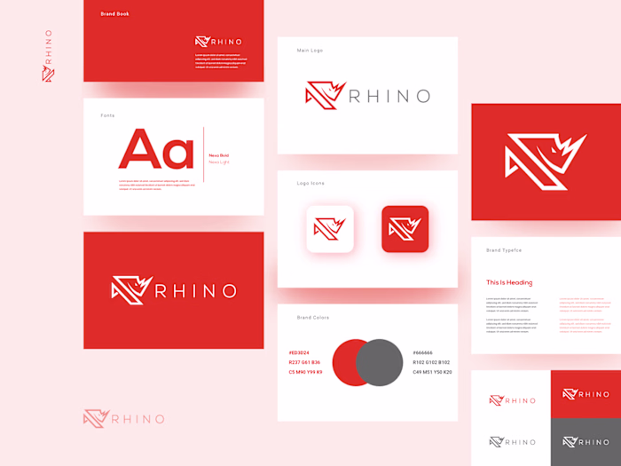 Rhino Vector Logo Available For