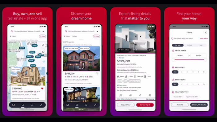 KW Real Estate – Property Search & Home Listings