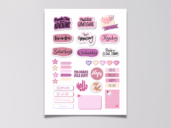Stickers design 